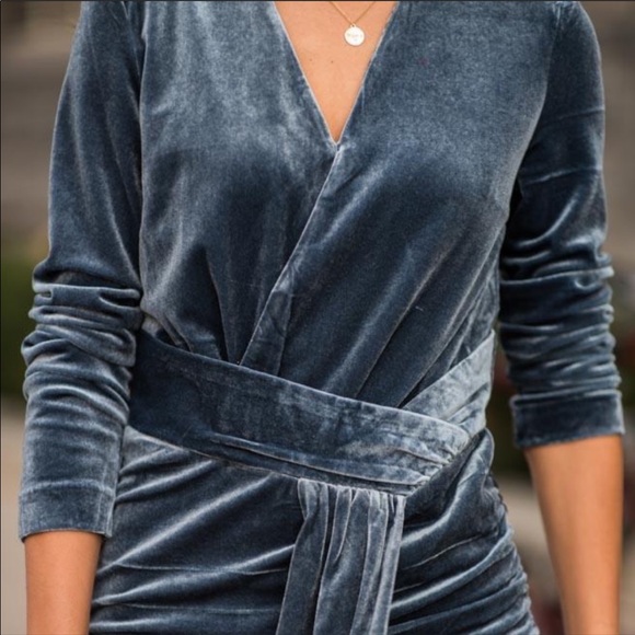 Böhme Celine Velvet Dress NWT - Picture 2 of 6